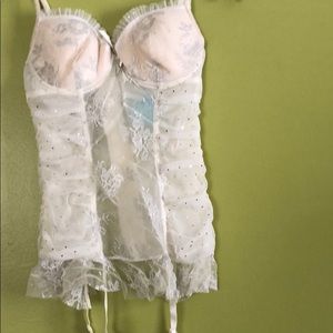 Victoria Secret Lace Bustier Bra set